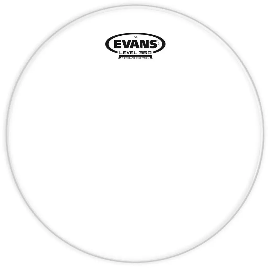 Evans TT18G2 Parche de Golpe para Tom de 18 Pulgadas Transparente