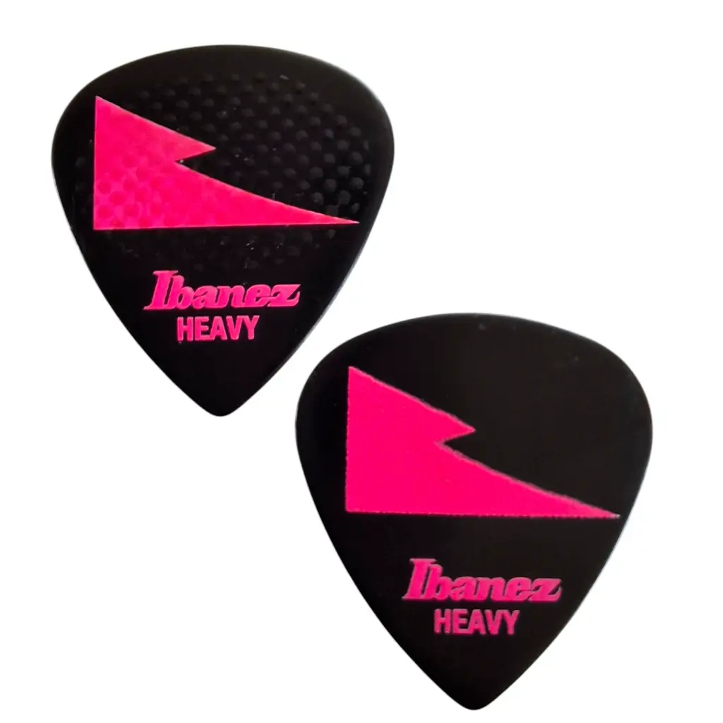 [PIHPNK] Ibanez PIHPNK Heavy Grip Púa Neón Rosa Antideslizante