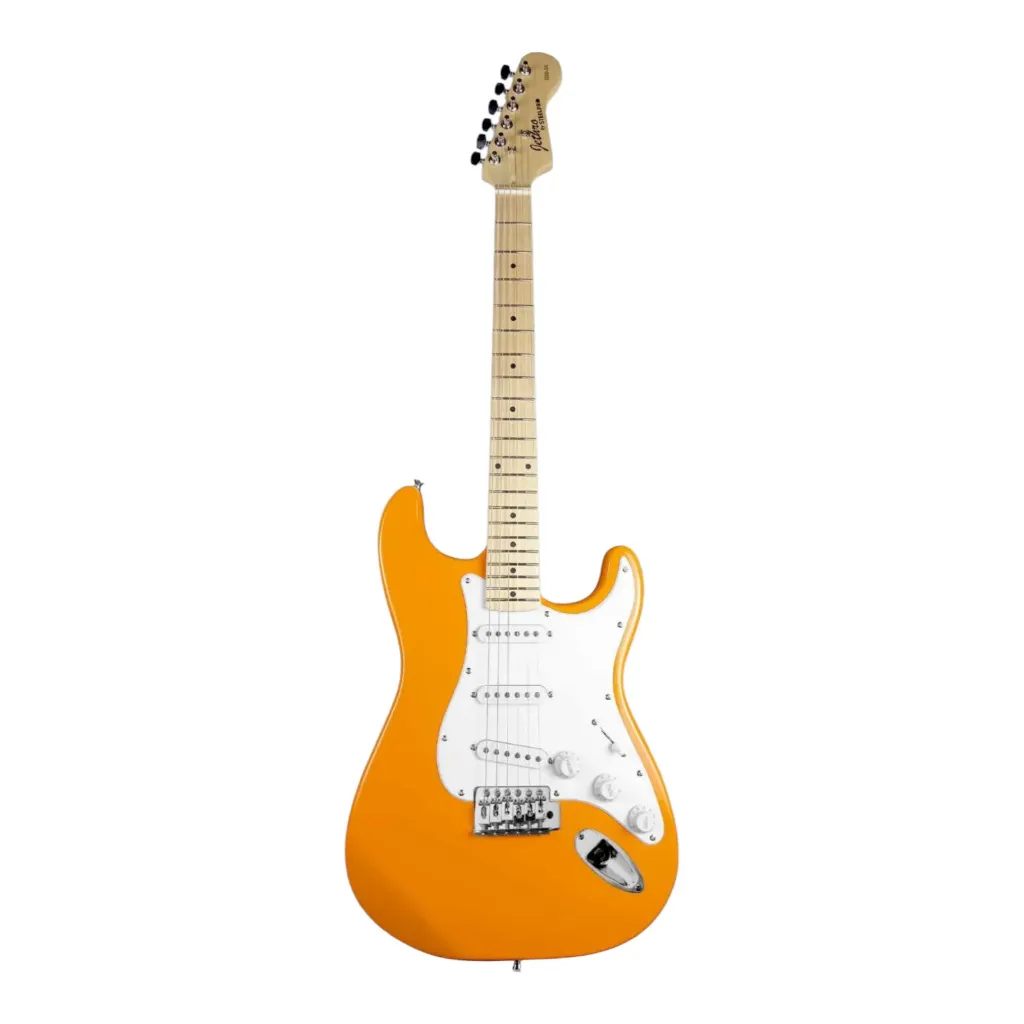 Jethro Series by Steelpro 020-SK Guitarra Eléctrica Anaranjada