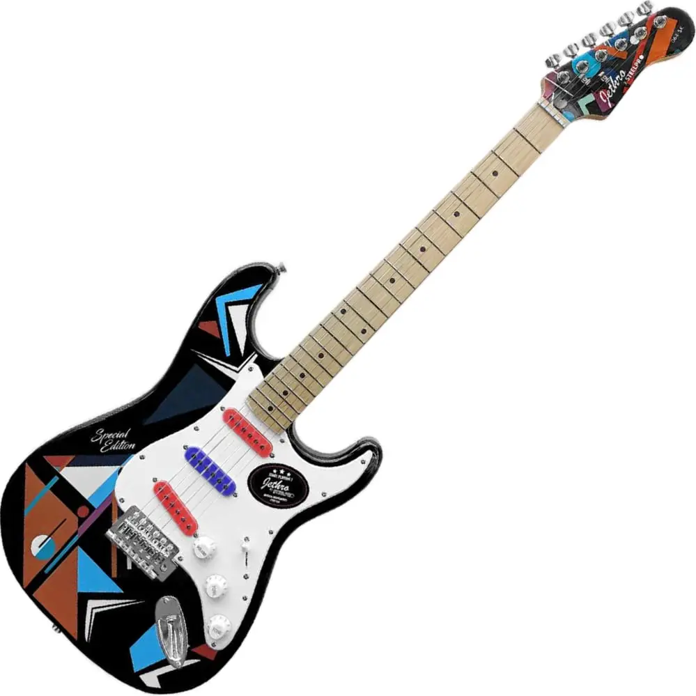 Paquete Guitarra Eléctrica Jethro Series By Steelpro 064-SK 