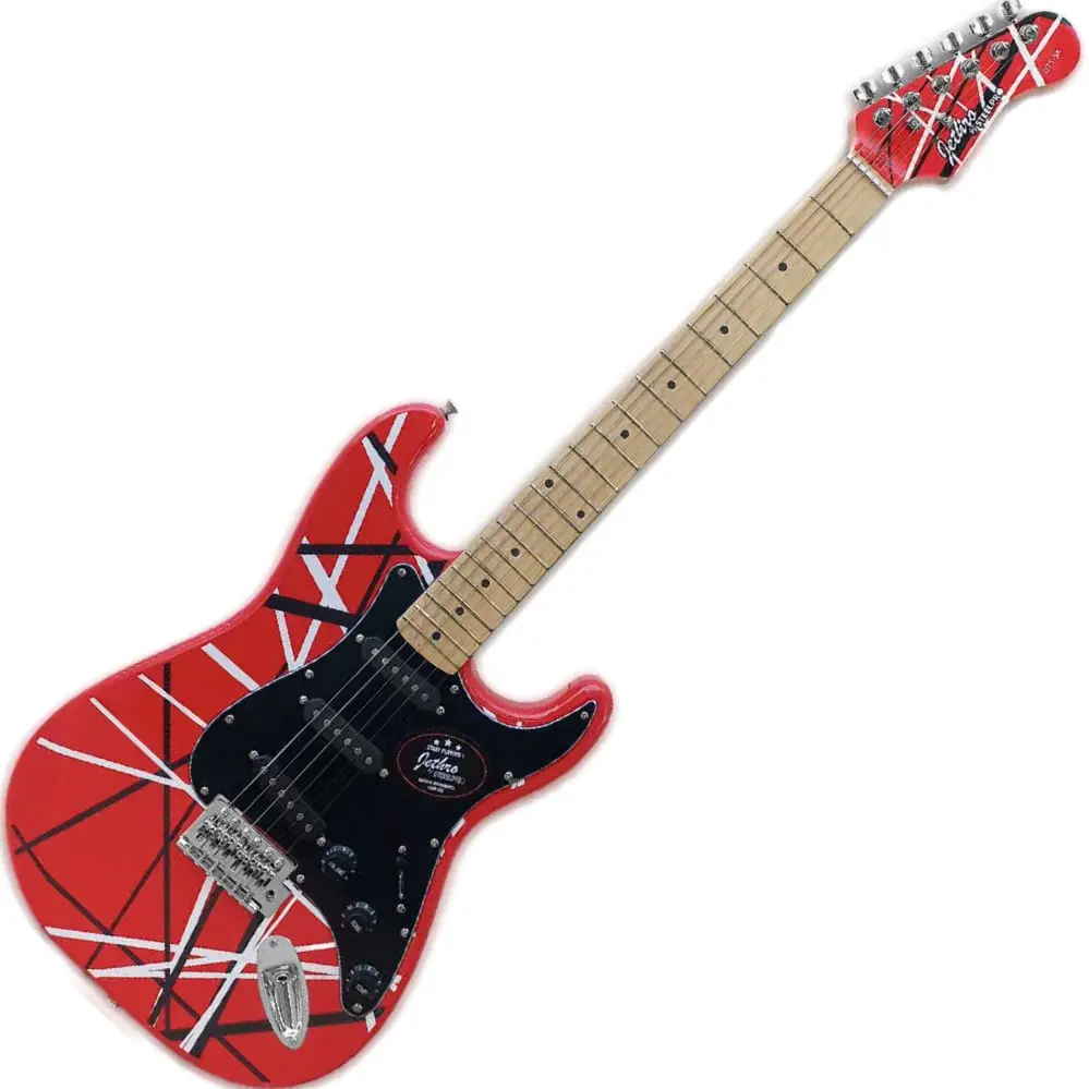  Paquete Guitarra Electrica Jethro Series By Steelpro Roja 075-SK 