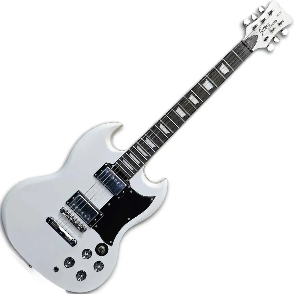 Paquete Guitarra Eléctrica Jethro Series By Steelpro Roja 051-SK   