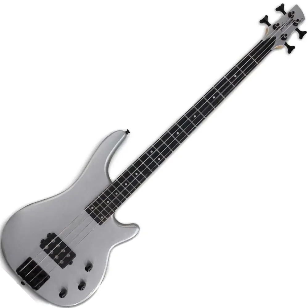 Paquete Bajo Electrico Jethro Series By Steelpro Plata 504-SK 