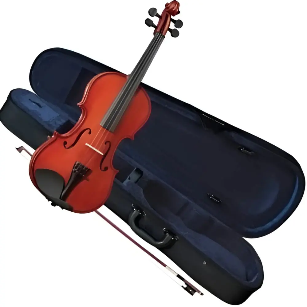 Violin Novice 1/4 1/2 3/4 4/4 Natural Cervini HV150