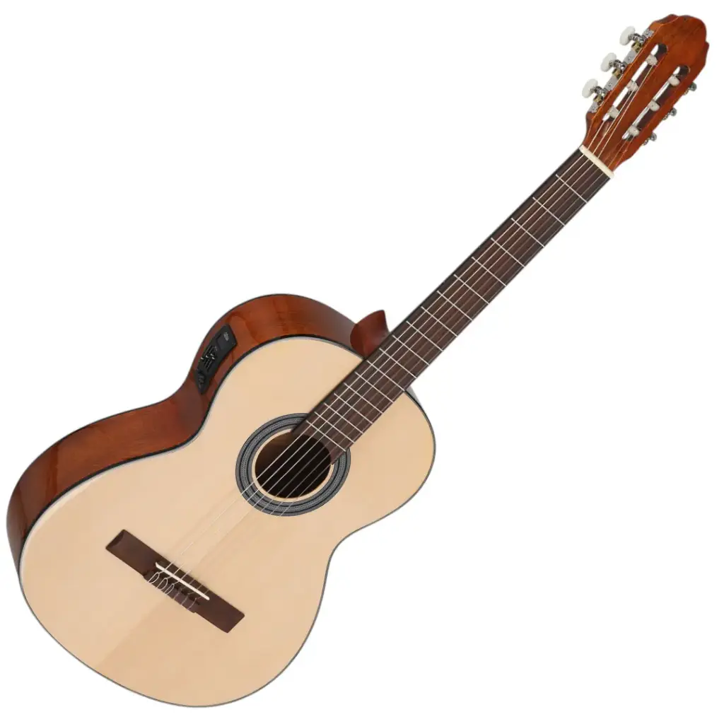 [VG500160N] Guitarra Electroacústica Tapa Abeto Laminado Natural Claro Gewa VG500160N