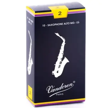 Caña Vandoren Azul Saxofón Alto
