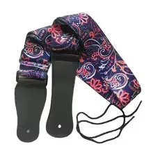 Only Music THA013 Tahalí Para Guitarra Estampado Elegante