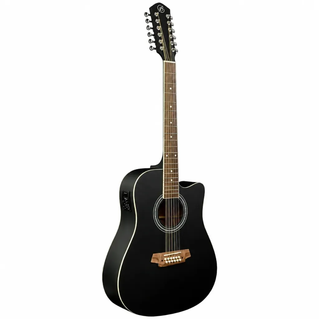 [GA4012BKQ] Bamboo GA4012BKQ Docerola Electroacústica Negra 42" con Funda