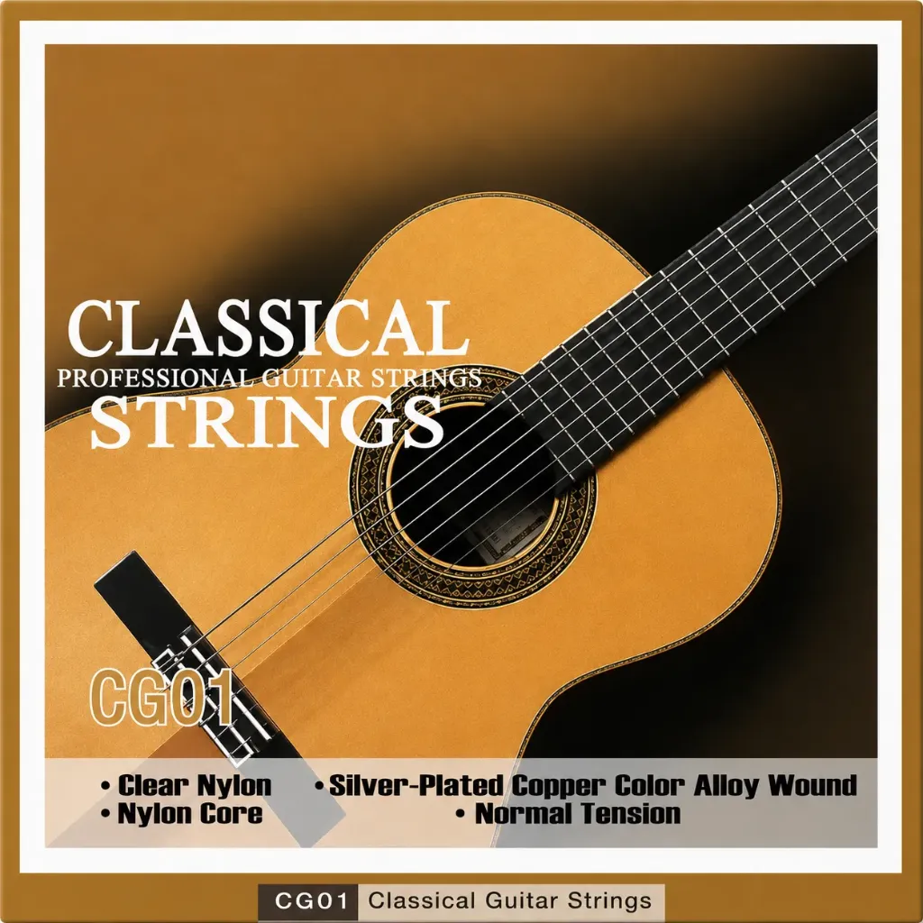 [CG01] CG01 Encordadura Classical Strings para Guitarra Clásica