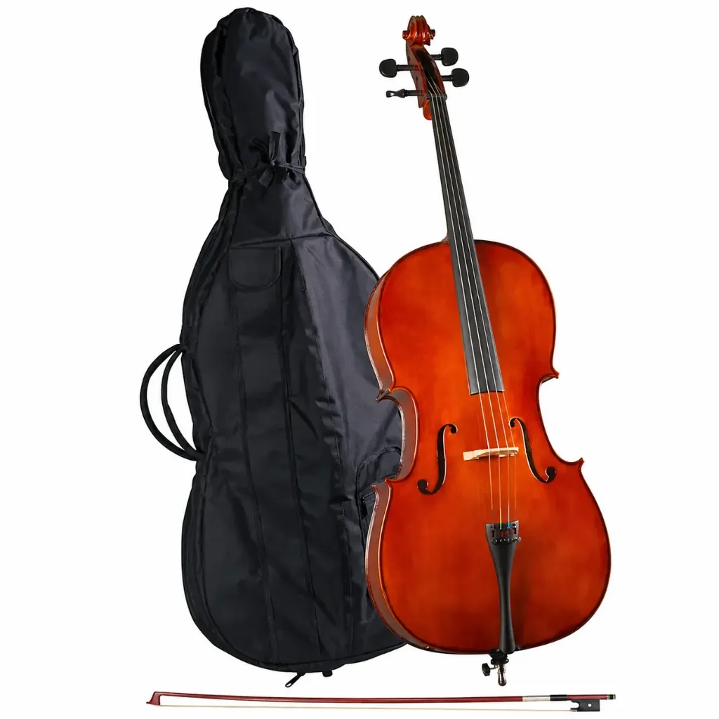 Cervini HC100 Cello con Tapa de Abeto en 1/2, 3/4 y 4/4