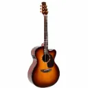 Applause by Ovation AEJ961 Guitarra Electroacústica Wood Classics Jumbo Cut Sunburst