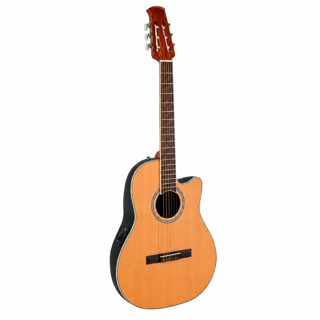 Applause by Ovation AB24CC4S Guitarra Clásica Electroacústica Traditional Natural Satin Cedar