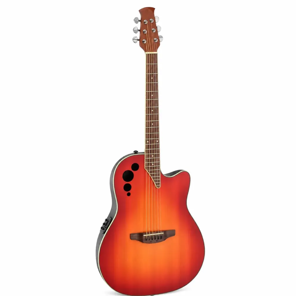 Applause by Ovation AE481I Guitarra Electroacústica Elite Super Shallow Cutaway Honeyburst Satin