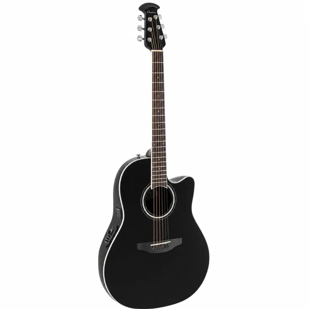 Ovation Celebrity Traditional CS245G Guitarra Electroacústica Mid Cutaway Black