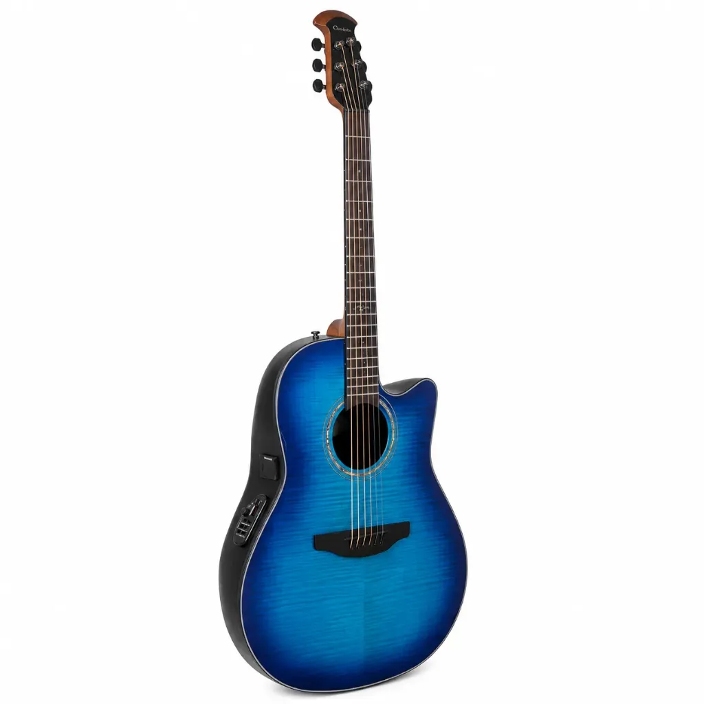 Ovation Celebrity Traditional Plus CS24PBLFLG Guitarra Electroacústica Flamed Maple