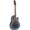 Ovation Celebrity Elite CE44RBBG Guitarra Electroacústica Mid Cutaway Reverse Blue Burst
