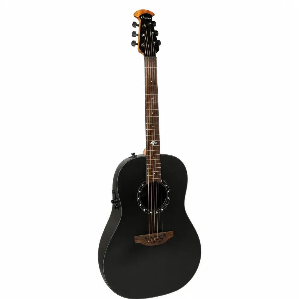 Ovation Pro Series Ultra 1516PBMG Guitarra Electroacústica Mid Depth Black Metallic