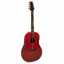 Ovation Pro Series Ultra 1516VRMG Guitarra Electroacústica Mid Depth Vampire Red Metallic