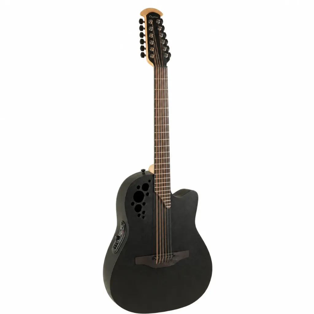 [2058TX5G] Ovation Pro Series Elite 2058TX5G Guitarra Electroacústica Deep Contour 12 Cuerdas Black Textured