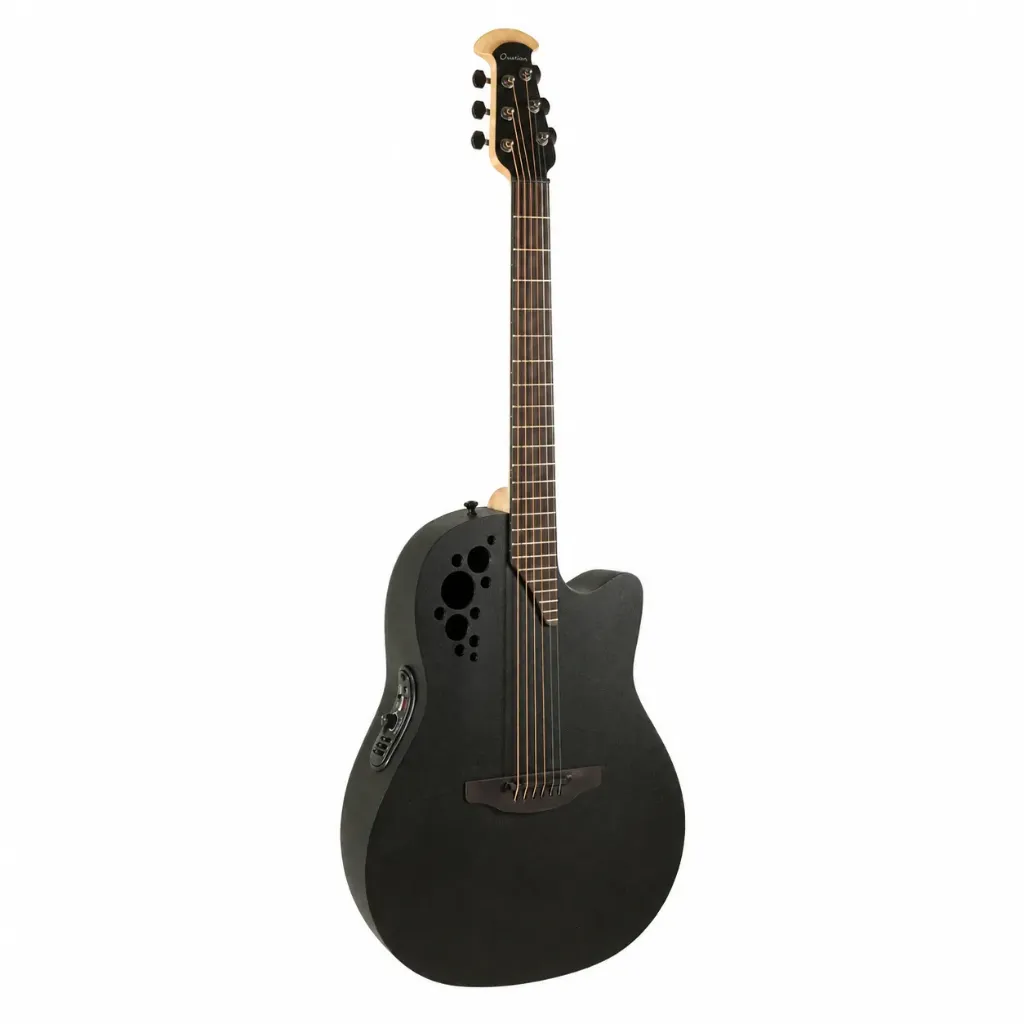 Ovation Pro Series Elite 2078TX5G Guitarra Electroacústica Deep Contour Black Textured