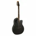 Ovation Pro Series Elite 2078TX5G Guitarra Electroacústica Deep Contour Black Textured