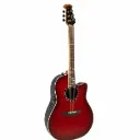 Ovation Pro Series Standard Balladeer 2771AXCCBG Guitarra Electroacústica Deep Contour Cherry Burst