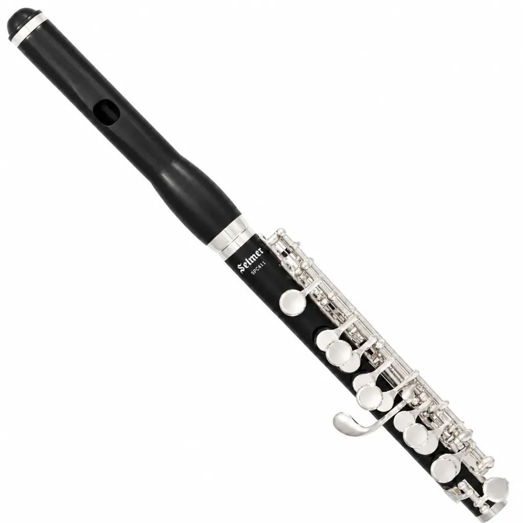 Selmer SPC411 Piccolo Avanzado en Do Grenadite con Llaves Plateadas