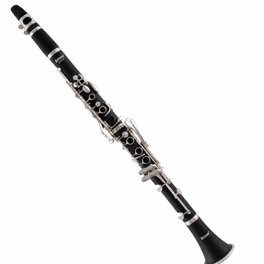 Selmer CL201 Clarinete de Granadilla con Llaves Plateadas