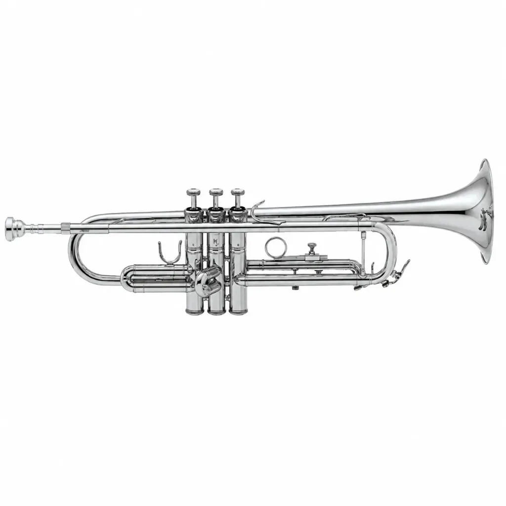 [TR600S] Vincent Bach TR600S Aristocrat Trompeta en Sib Plateada con Boquilla 7C