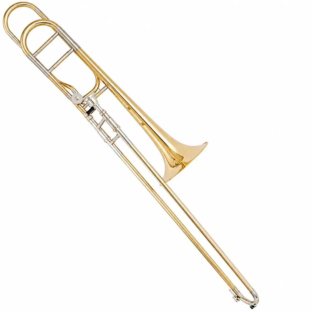 Vincent Bach BTB411 Trombón Tenor de Vara en Sib/F con Transpositor