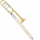 Vincent Bach BTB411 Trombón Tenor de Vara en Sib/F con Transpositor