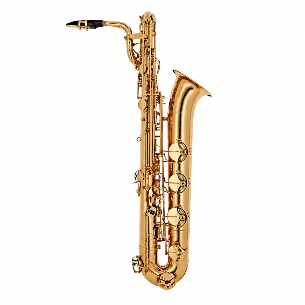 Conn BS650 Saxofón Barítono Laqueado Dorado con Llave de La Grave