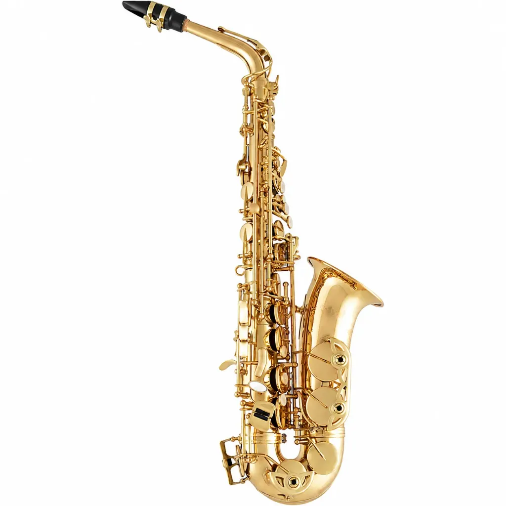 Selmer SAS411 Saxofón Alto Laqueado con Llave Fa# Agudo