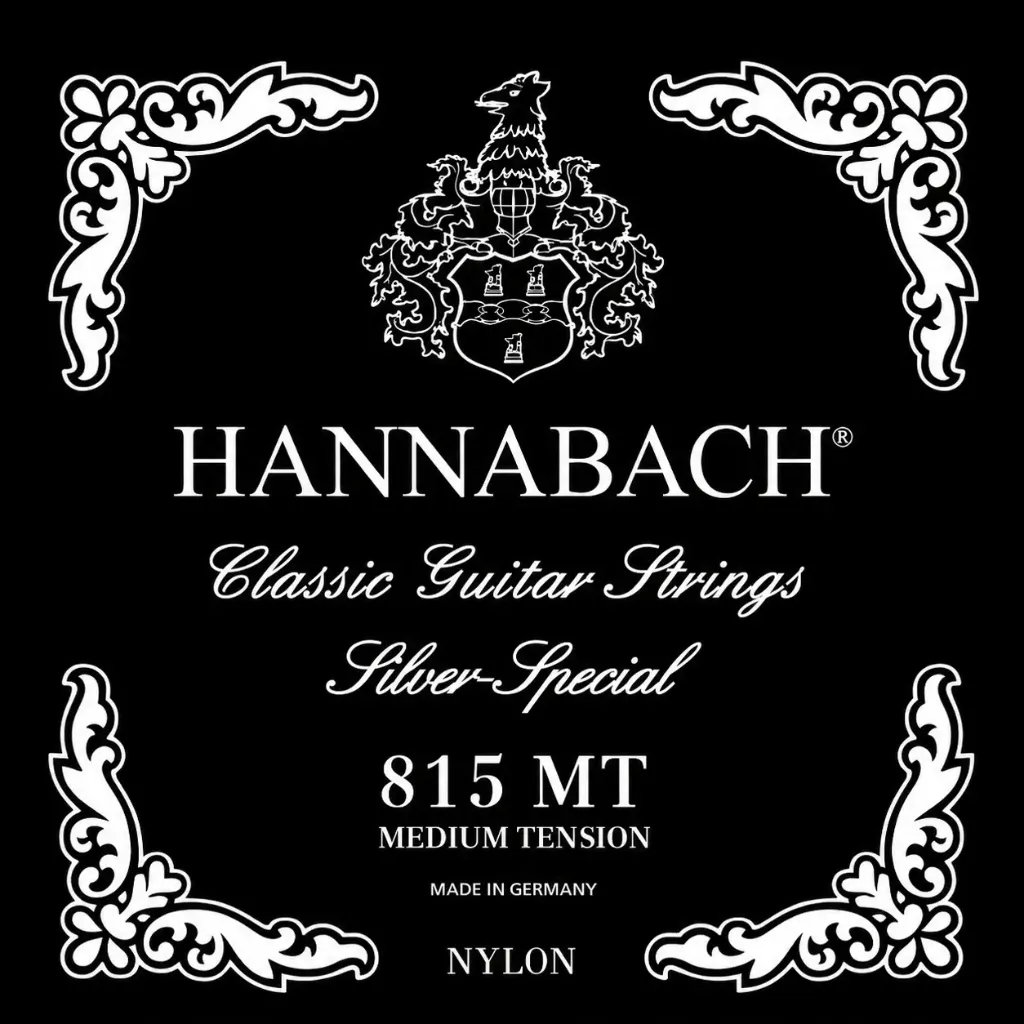 [815MT] Hannabach 815MT Silver Special Encordadura para Guitarra Clásica Tensión Media