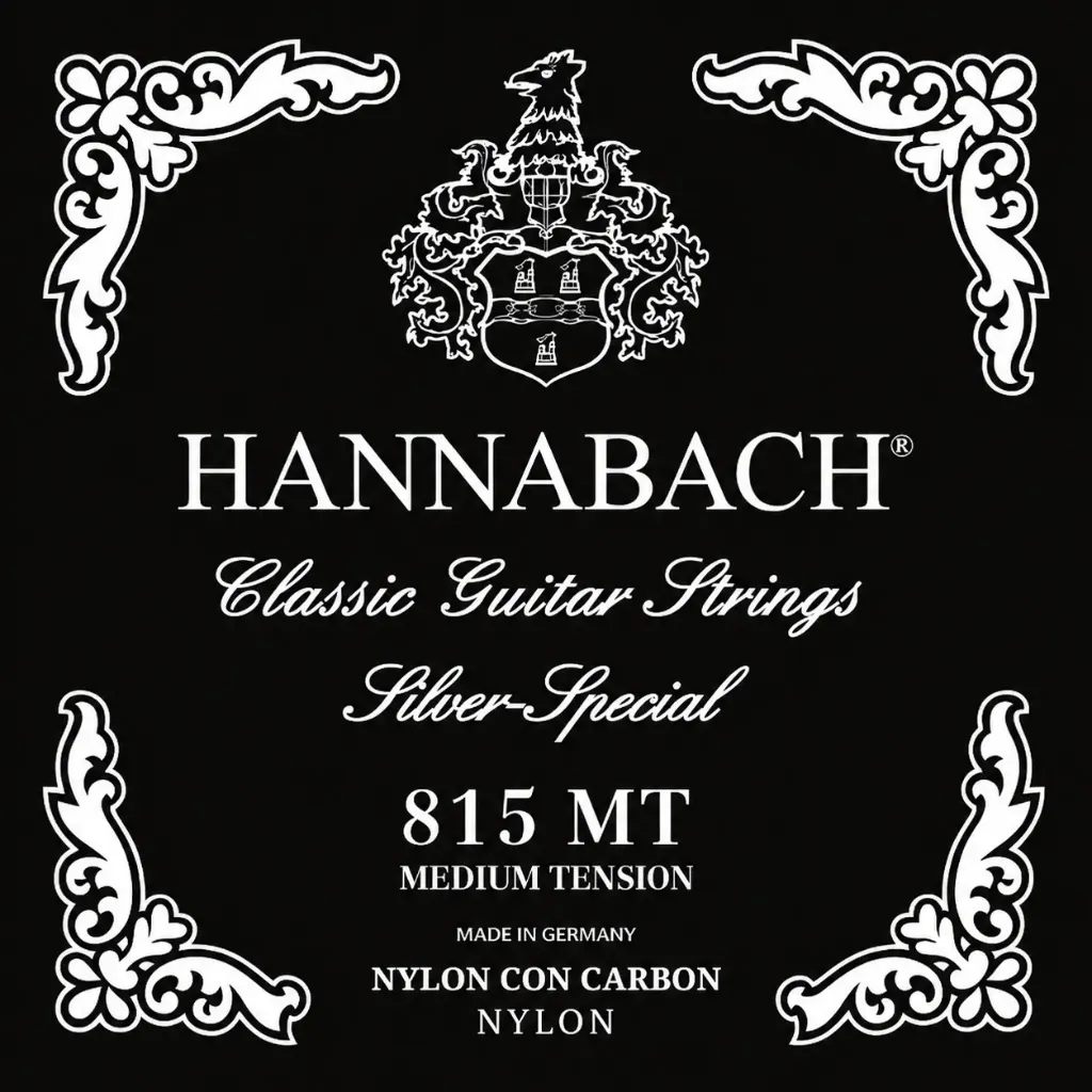 [815MTC] Hannabach 815MTC Silver Special Carbon Encordadura para Guitarra Clásica Tensión Media