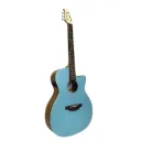 Applause AEO69B Jump OM Electro Cut Guitarra Electroacústica Lagoon