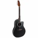 Applause AB245S Traditional Guitarra Electroacústica Negra Satinada