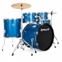Ludwig LC19519 Accent Batería Acústica 5 Piezas Azul Sparkle
