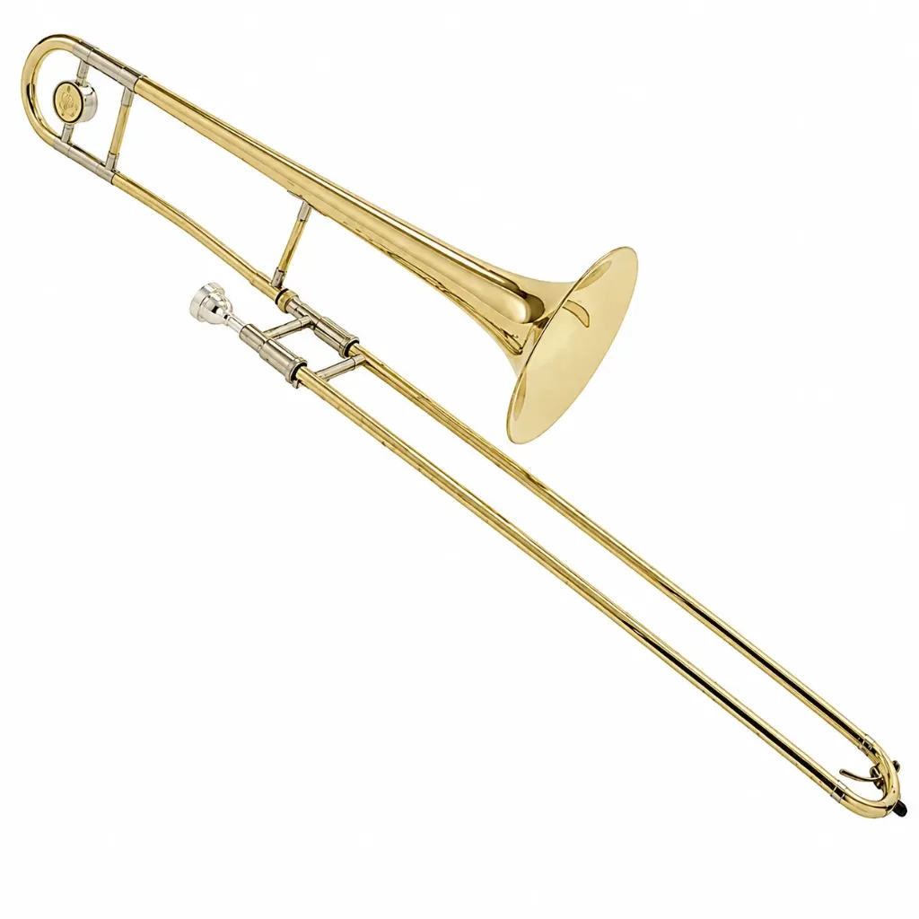 [AC103T10] Antoine Courtois AC103T10 Trombón de Vara en Sib Laca Transparente