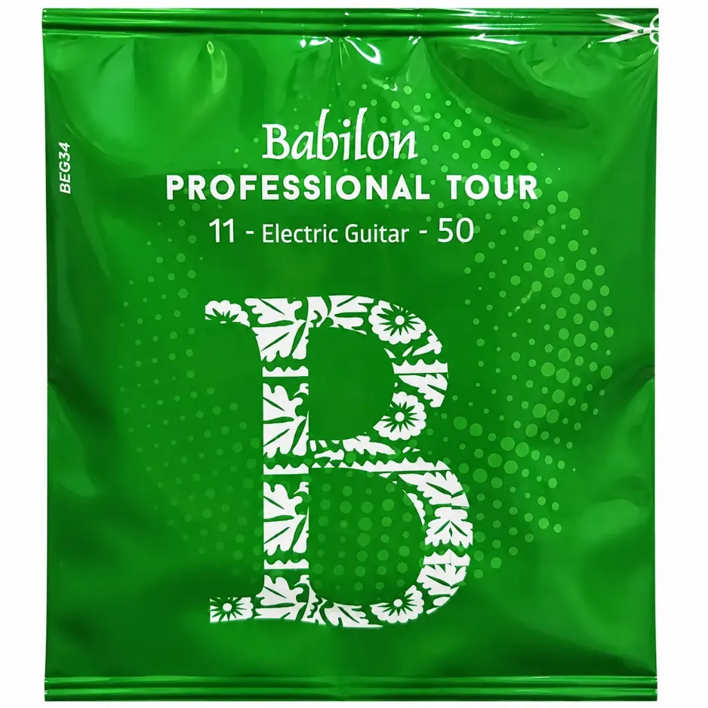 Babilon BEG34011 Encordadura de Níquel para Guitarra Eléctrica 11-50