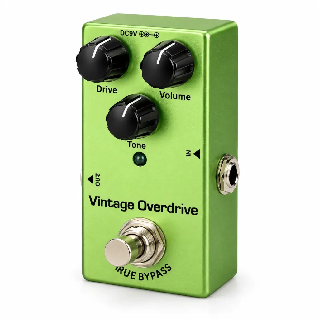 [PG11] PG11 Pedal Vintage Overdrive para Guitarra Eléctrica