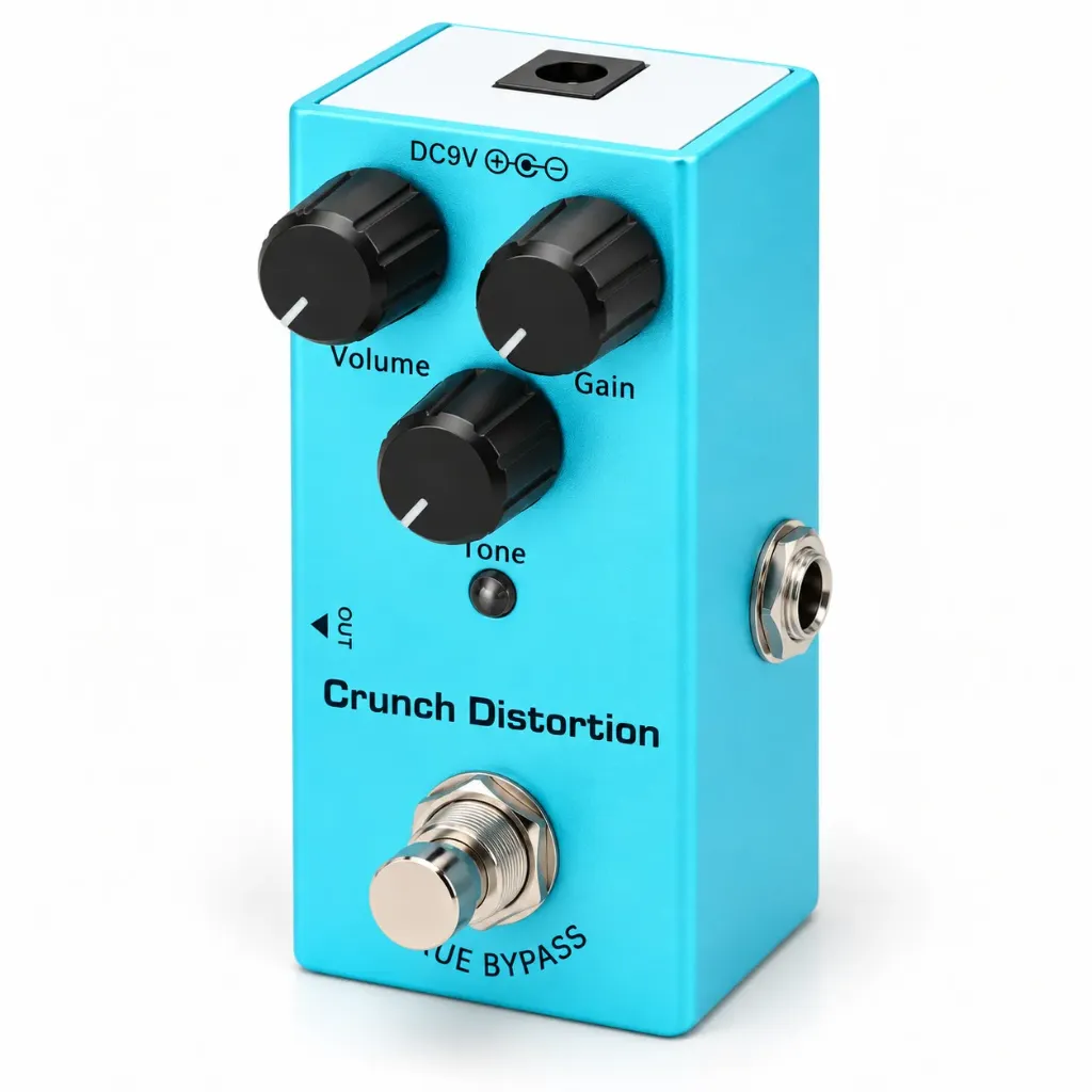 [PG13] PG13 Pedal Crunch Distortion para Guitarra Eléctrica
