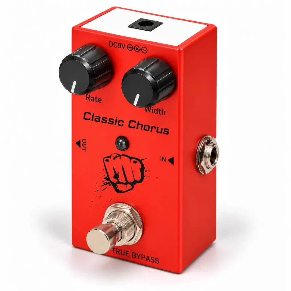 [PG15] PG15 Pedal Classic Chorus para Guitarra Eléctrica