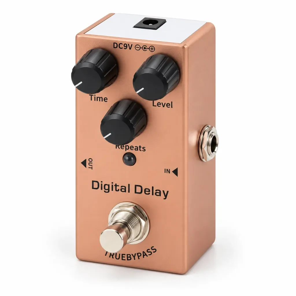 [PG16] PG16 Pedal Digital Delay para Guitarra Eléctrica