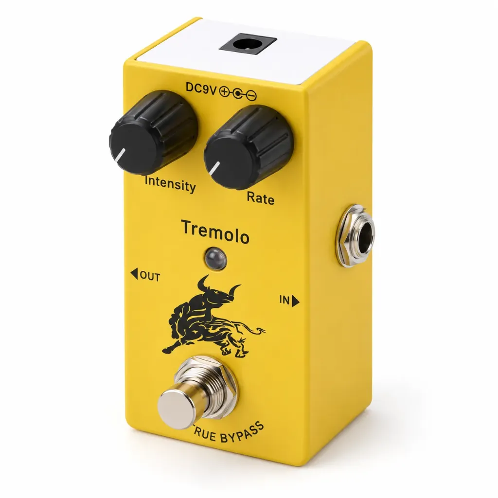 [PG17] PG17 Pedal Tremolo para Guitarra Eléctrica