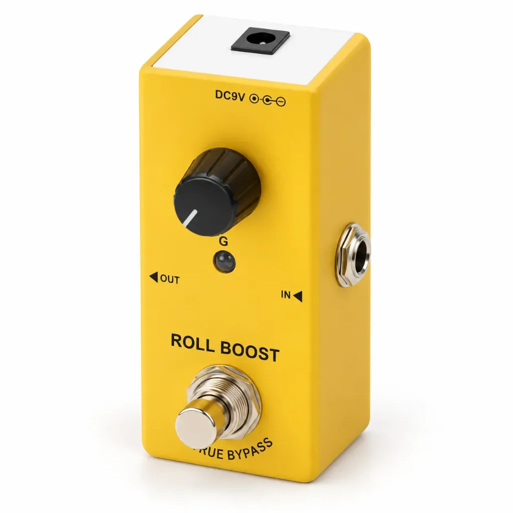 [PG19] PG19 Pedal Roll Boost para Guitarra Eléctrica