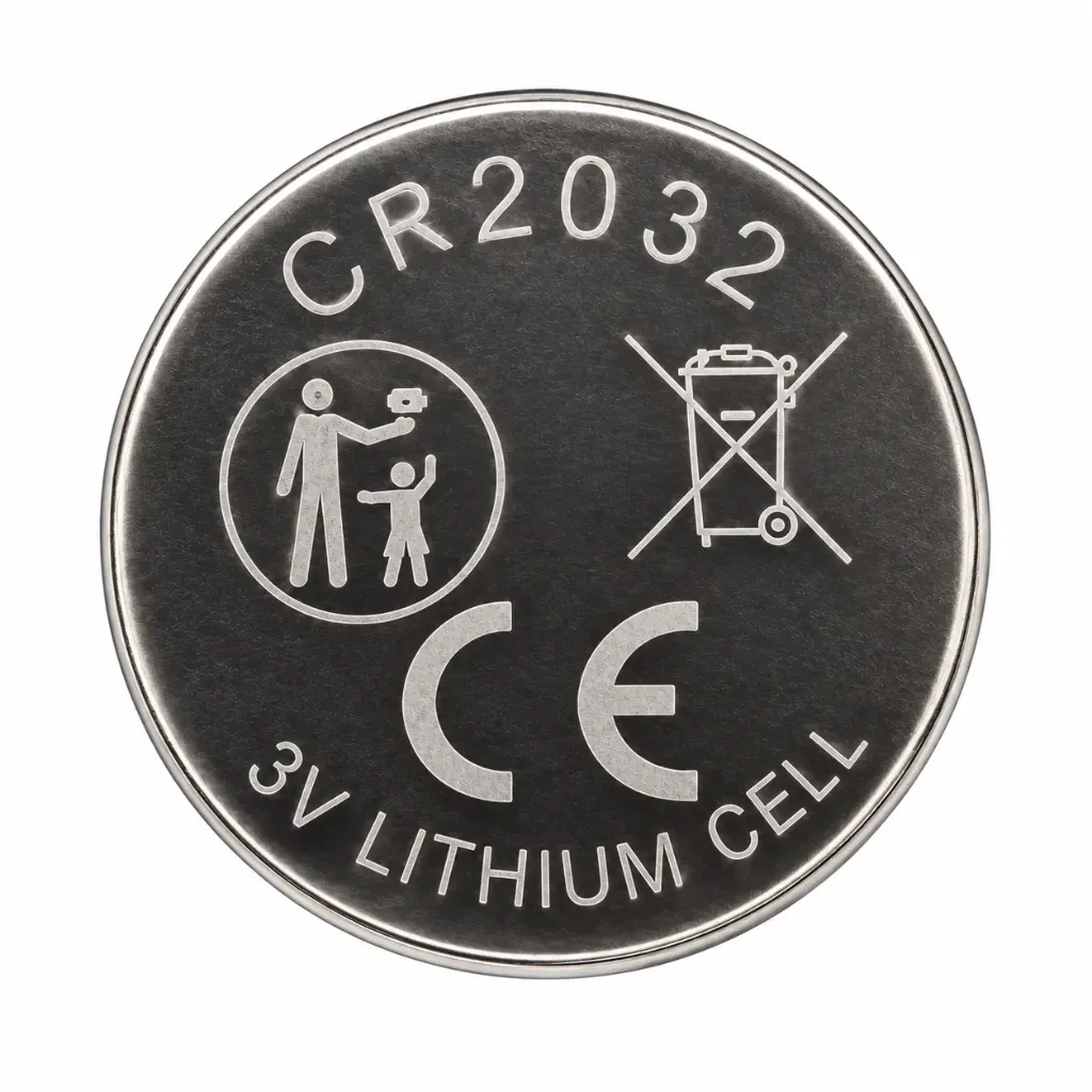 CR2032 Pila de Litio Tipo Botón 3V