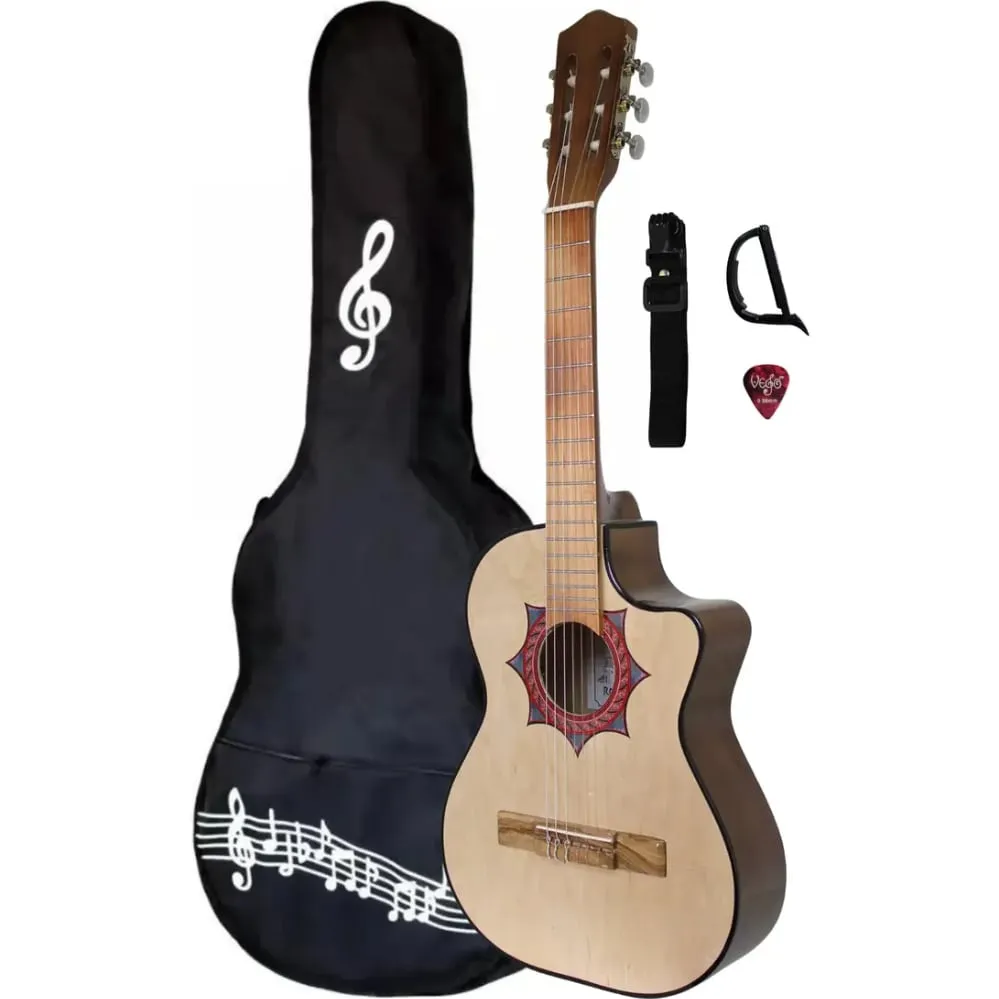 Vego RQ2 Requinto Acústico de 6 Cuerdas en Colores Varios