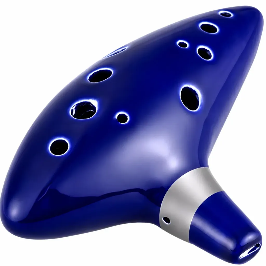 [OCRNBLU] OCRNBLU Ocarina Profesional de 12 Agujeros Azul