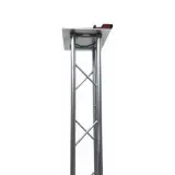 Only Music BDLUZ Base para Luces en Tubo Galvanizado de 2 Pulgadas 